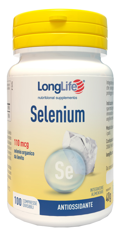 LONGLIFE SELENIUM 100 COMPRESSE DIVISIBILI - farmasconti.eu