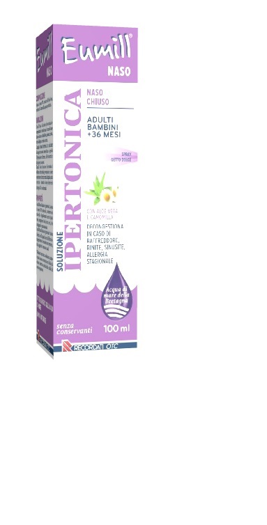 EUMILL NASO SPRAY SOLUZIONE IPERTONICA 100 ML - farmasconti.eu