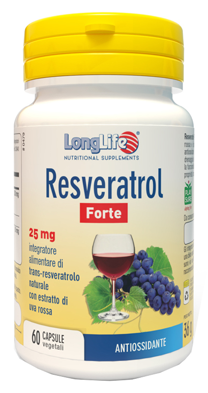 LONGLIFE RESVERATROL FORTE 60 CAPSULE - farmasconti.eu