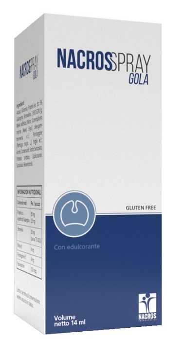 NACROS SPRAY GOLA 14 ML - farmasconti.eu