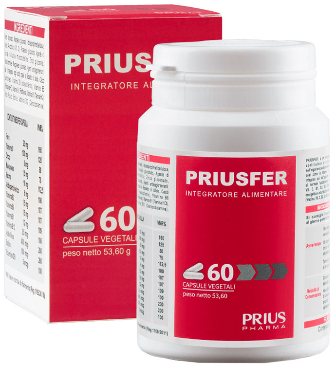 PRIUSFER 60 CAPSULE - farmasconti.eu