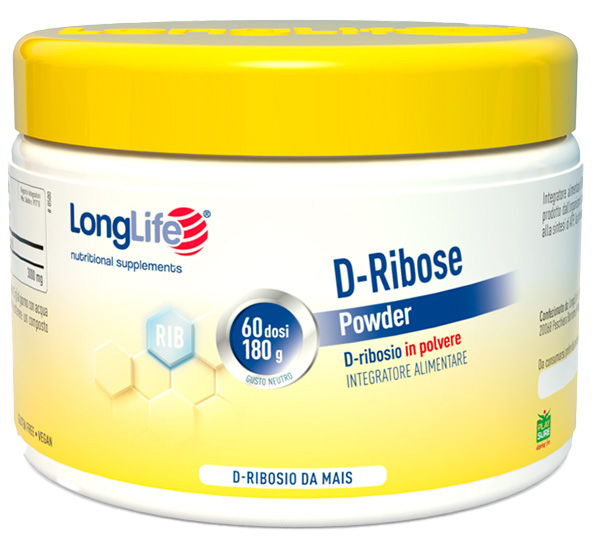 LONGLIFE D-RIBOSE POWDER 180 G - farmasconti.eu
