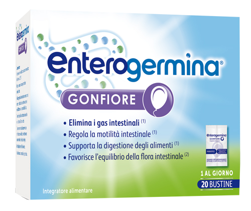 ENTEROGERMINA GONFIORE 20 BUSTINE BIPARTITE - farmasconti.eu
