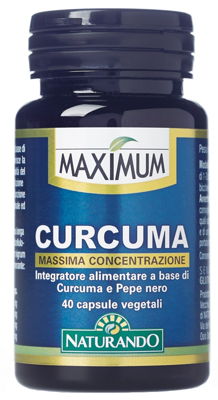 MAXIMUM CURCUMA 40 CAPSULE VEGETALI - farmasconti.eu