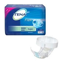 PANNOLONE A CINTURA PER INCONTINENZA TENA FLEX SUPER SMALL 30 PEZZI - farmasconti.eu