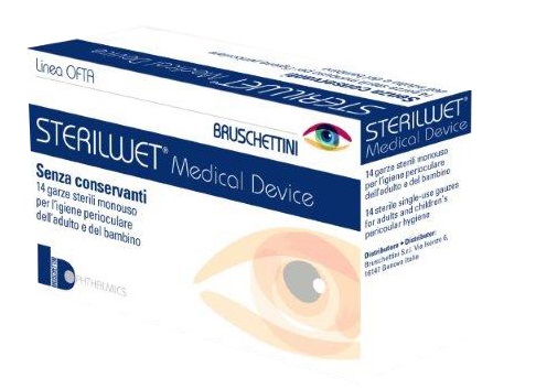 STERILWET GARZA OFTALMICA 14 PEZZI - farmasconti.eu
