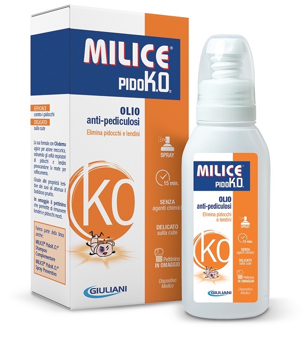 MILICE PIDOKO OLIO ANTIPEDICULOSI 75ML - farmasconti.eu