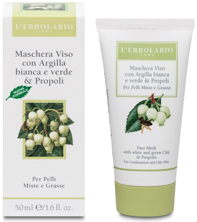 MASCHERA VISO ARGILLA E PROPOLI 50 ML - farmasconti.eu