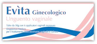 EVITA GINECOLOG UNGUENTO VAGINALE TUBO DA 30 G + 6 APPLICATORI VAGINALI MONOUSO - farmasconti.eu