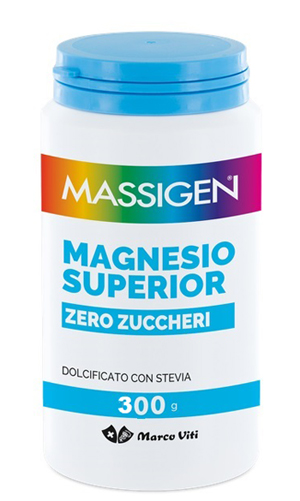 MASSIGEN MAGNESIO SUPERIOR ZERO ZUCCHERI 300 G - farmasconti.eu