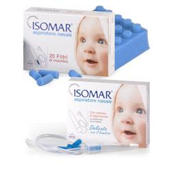 ASPIRATORE NASALE ISOMAR SET + 3 FILTRI OMAGGIO - farmasconti.eu