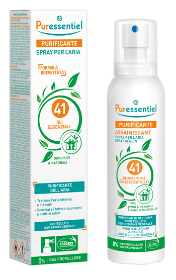 PURESSENTIEL PURIFICANTE SPRAY 41 OLI ESSENZIALI 200 ML - farmasconti.eu