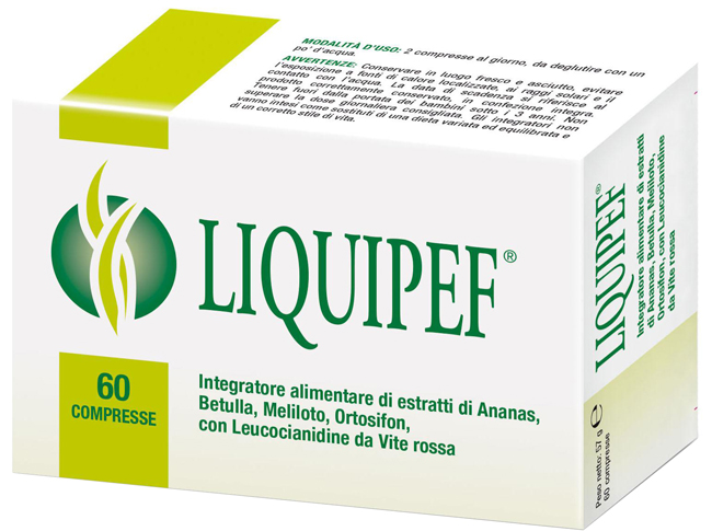 LIQUIPEF 60 COMPRESSE - farmasconti.eu