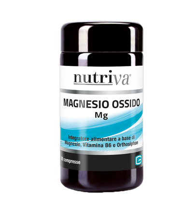 NUTRIVA MAGNESIO OSSIDO GI GROUP 50 COMPRESSE 1 G - farmasconti.eu