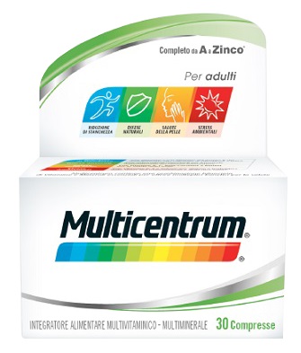 MULTICENTRUM ADULTI EFFERVESCENTE 30 COMPRESSE - farmasconti.eu
