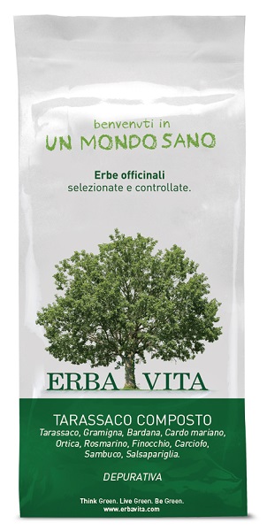 TARASSACO COMPOSTO TISANE 100 G - farmasconti.eu