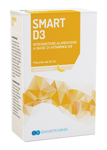 SMART D3 GOCCE 15 ML GUSTO BANANA - farmasconti.eu