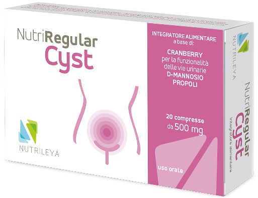 NUTRIREGULAR CYST 20 CAPSULE 500 MG - farmasconti.eu