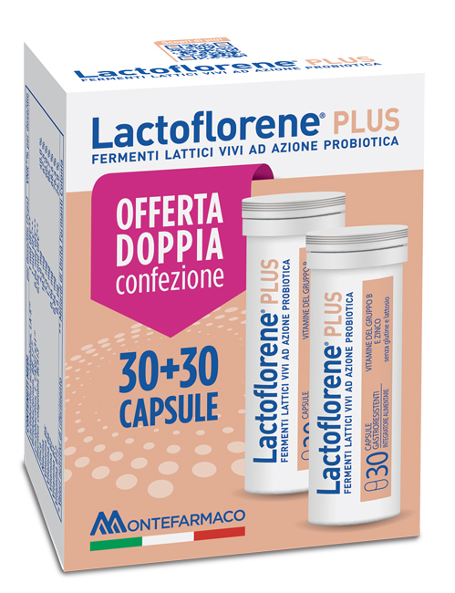 LACTOFLORENE PLUS BIPACK 30 CAPSULE 26,40 G - farmasconti.eu