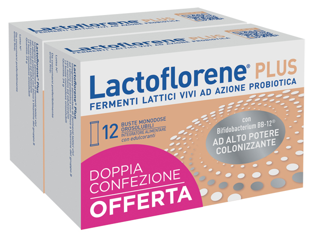 LACTOFLORENE PLUS BIPACK 12 BUSTINE 48 G - farmasconti.eu