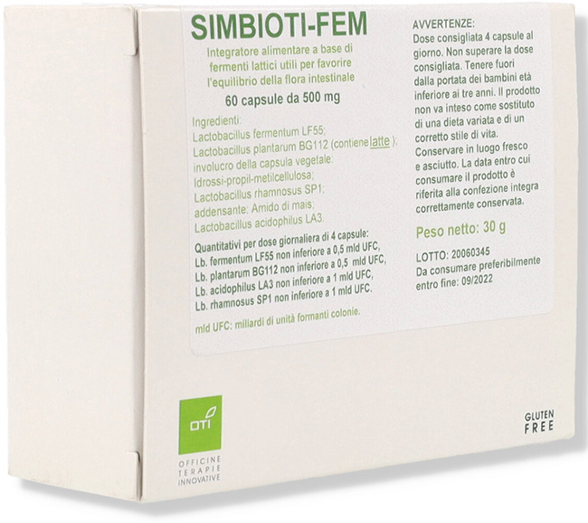 SIMBIOTI FEM 60 CAPSULE - farmasconti.eu