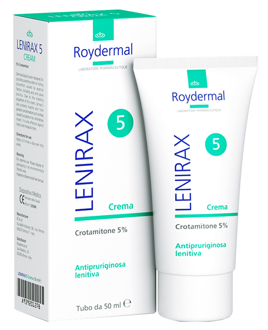 LENIRAX 5 CREMA DERMATOLOGICA CROTAMITONE 5% 50 ML - farmasconti.eu
