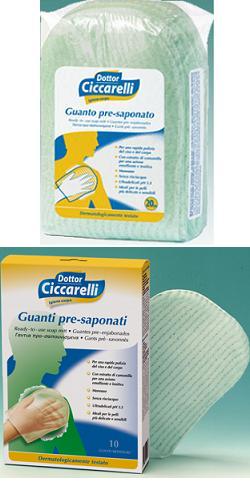 CICCARELLI GUANTO PRESAPONATO 20 PEZZI - farmasconti.eu
