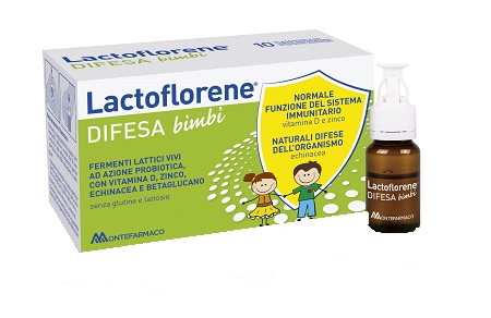 LACTOFLORENE DIFESA BAMBINI 10 FLACONI 100 ML - farmasconti.eu