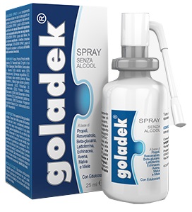 GOLADEK SPRAY NO ALCOOL 25 ML - farmasconti.eu