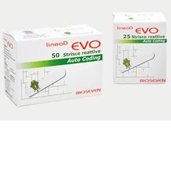 STRISCE MISURAZIONE GLICEMIA LINEA D EVO 25 PEZZI - farmasconti.eu