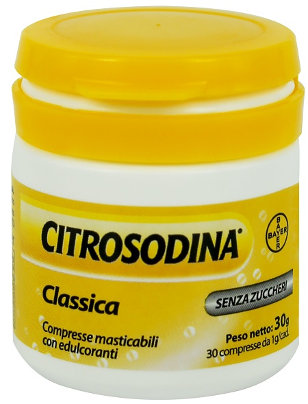 CITROSODINA CLASSICA 30 COMPRESSE MASTICABILI - farmasconti.eu