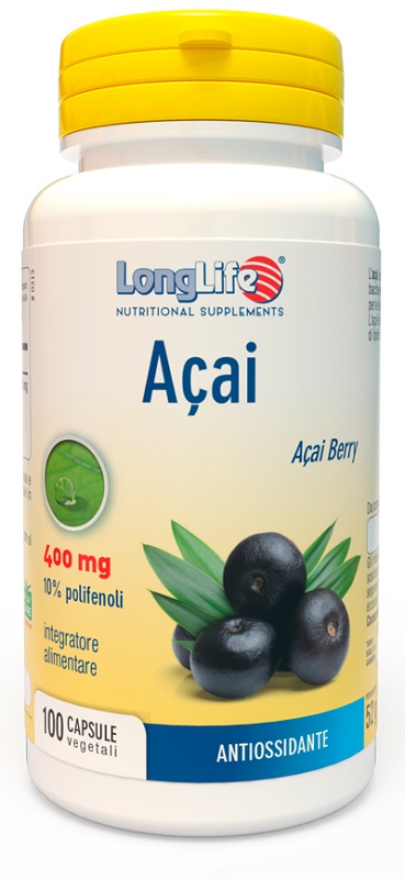 LONGLIFE ACAI 100 CAPSULE VEGETALI - farmasconti.eu
