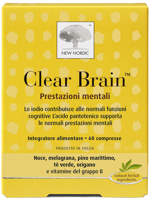 CLEAR BRAIN 60 COMPRESSE - farmasconti.eu