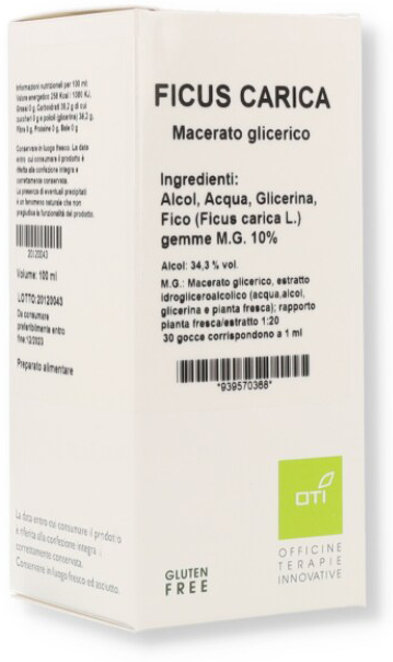FICUS CARICA MACERATO GLICERICO 10% GOCCE 100ML - farmasconti.eu