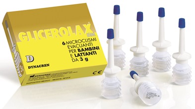 GLICEROLAX BAMBINI E LATTANTI MICROCLISMI EVACUANTI 6 PEZZI X 3 G CONTIENE AMIDO DI RISO - farmasconti.eu