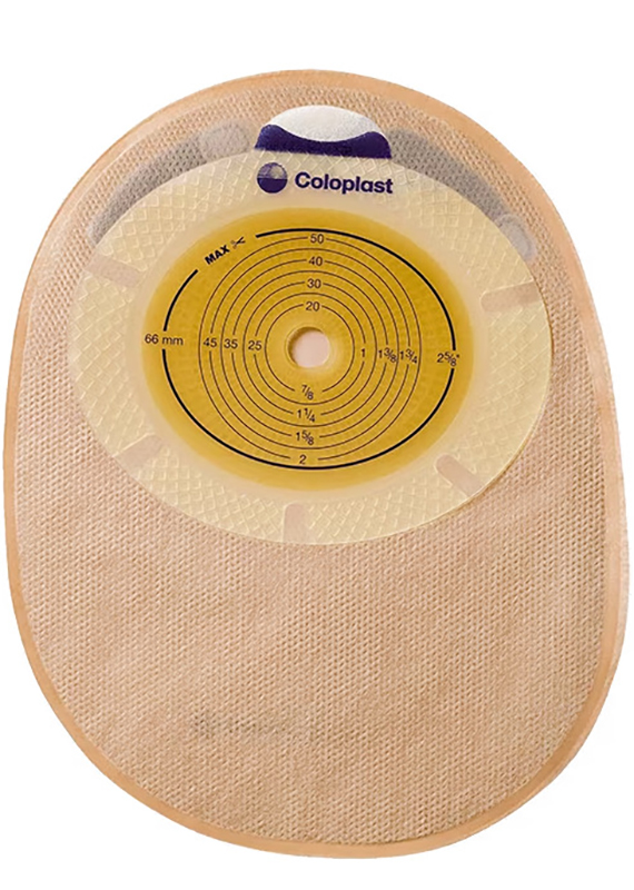 SACCA PER COLOSTOMIA CHIUSA RICOPERTA IN TESSUTO NON TESSUTOCON APERTURA ISPEZIONABILE FORO 25MM MIDI CAPAPACITA' 340ML 30 PEZZI - farmasconti.eu