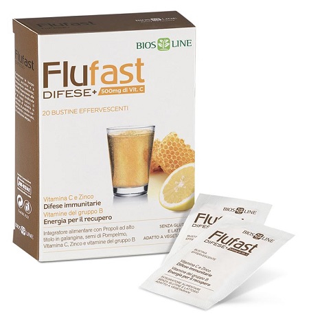 APIX PROPOLI FLUFAST DIFESE+ 20 BUSTINE EFFERVESCENTI BIOSLINE - farmasconti.eu
