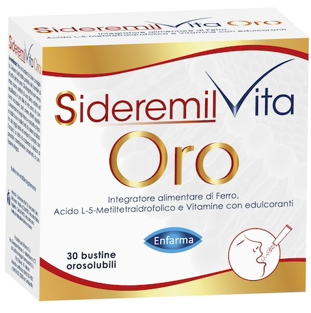 SIDEREMIL VITA ORO 30 BUSTINE - farmasconti.eu