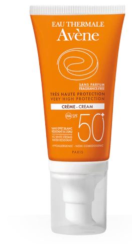 AVENE SOLARE CREMA SPF 50+ SENZA PROFUMO 50 ML - farmasconti.eu