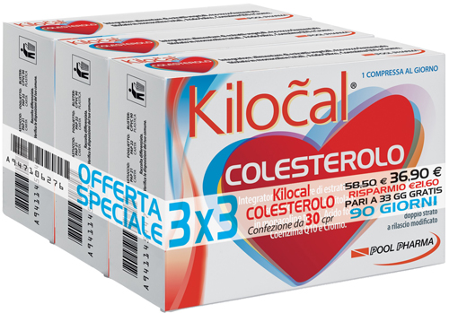 KILOCAL COLESTEROLO 30 COMPRESSE - farmasconti.eu