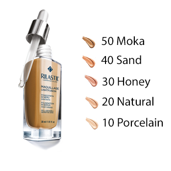 RILASTIL MAQUILLAGE FONDOTINTA SIERO IDRATANTE PROTETTIVO 50 30 ML - farmasconti.eu