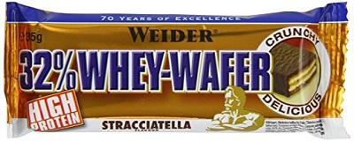 WEIDER 32% WHEY BARRETTA WAFER STRACCIATELLA 35 G - farmasconti.eu