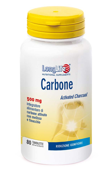 LONGLIFE CARBONE 80 TAVOLETTE - farmasconti.eu