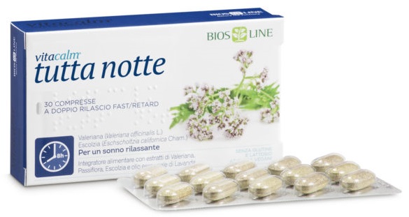 VITACALM TUTTA NOTTE FAST/RETARD 30 COMPRESSE - farmasconti.eu