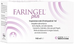 FARINGEL PLUS 20 STICK PACK 7 ML - farmasconti.eu