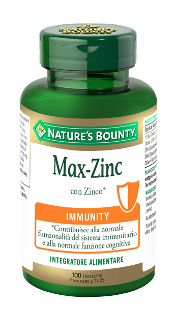 MAX ZINC 100 TAVOLETTE - farmasconti.eu