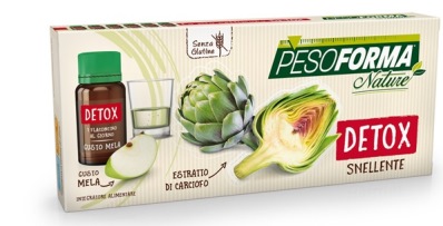 PESOFORMA NATURE DETOX SNELLENTE 6 FLACONCINI DA 10 ML - farmasconti.eu