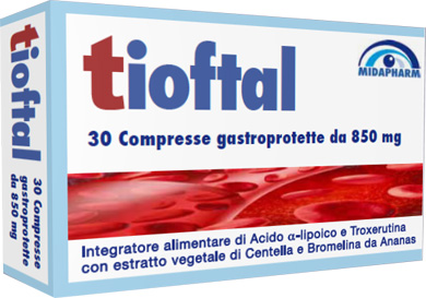 TIOFTAL 30 COMPRESSE GASTROPROTETTE - farmasconti.eu