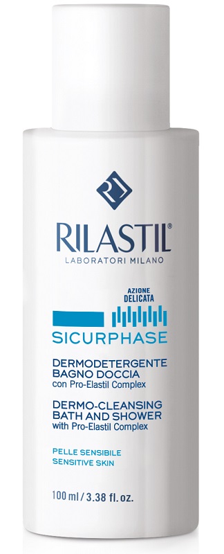 RILASTIL SICURPHASE DERMODETERGENTE BAGNO DOCCIA 100 ML - farmasconti.eu