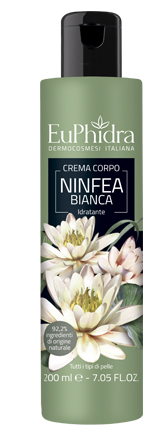 EUPHIDRA CREMA CORPO IDRATANTE NINFEA IN FLACONE CON ETICHETTA - farmasconti.eu